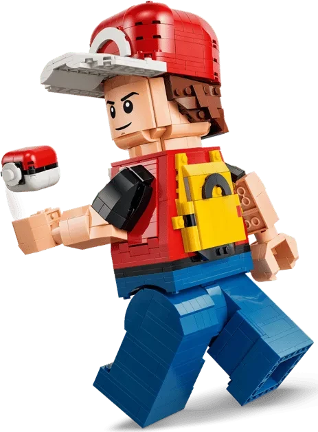 LEGO Pokémon - Rot als Große Minifigur