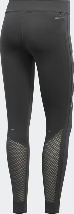 adidas Own the Run 3-Streifen Fast Tight Laufhose 7/8 grey six (Damen)