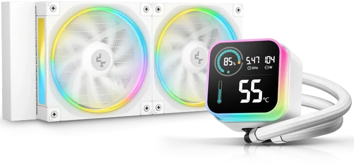 DeepCool LQ240 WH, weiß