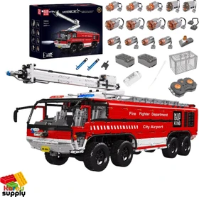 Mould King Pneumatic Airport Rescue Vehicle