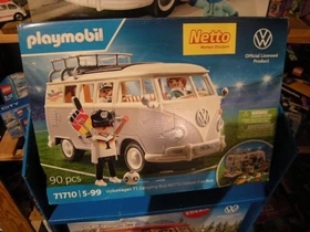 playmobil Volkswagen T1 Camping Bus Netto Edition Fan
