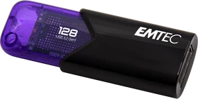 Emtec B110 Click Easy 3.2 128GB violett, USB-A, USB 3.2 Gen 1×1