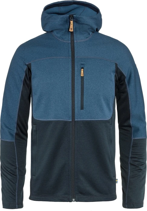Fjällräven Abisko Trail Fleece Jacke indigo blue/dark navy (Herren)
