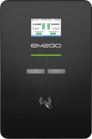 EM2GO AC Wallbox Duo Power 2x 22kW, Ladedose