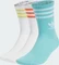 adidas Mid Cut Crew Socken white/easy mint, 3 Paare Vorschaubild