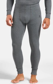 Odlo Active Warm Baselayer Tights Hose lang steel grey melange (Herren)