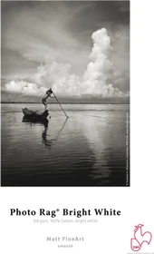 Hahnemühle Digital Matt FineArt Photo Rag Bright White Fotopapier matt weiß, A4, 310g/m², 25 Blatt
