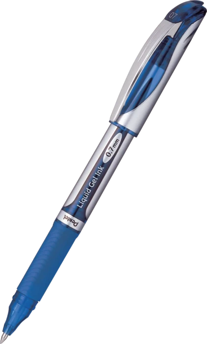 Pentel EnerGel BL57 Gelroller blau/silber