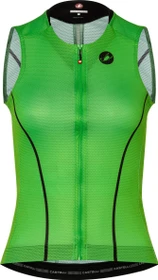 Castelli Anima Flow Trikot ärmellos kelly green/black (Damen)