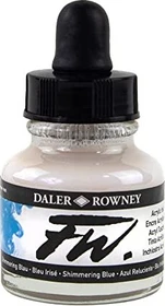 Daler Rowney FW Acrylic Ink shimmering blue, 29.5ml