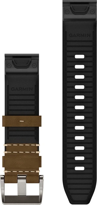 Garmin Ersatzarmband QuickFit 22 Leder tundra/black