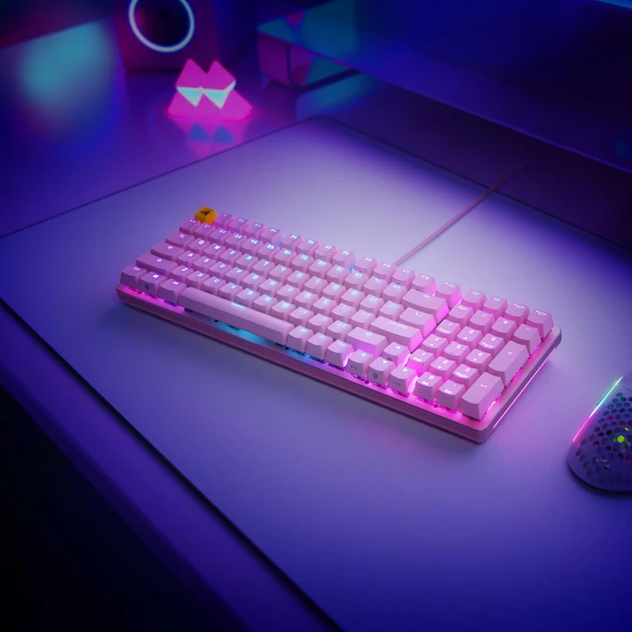 Glorious GMMK 2 Full Size, 96%, rosa, LEDs RGB, Glorious Fox Linear, USB, UK