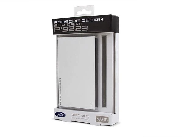 LaCie Porsche Design P'9223 Slim, 500GB, USB 3.0 Micro-B