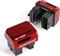 EZDIY-FAB 12V-2x6 Winkeladapter 180°, Variante RVS, Sense-Pins an der Unterseite, rot Vorschaubild
