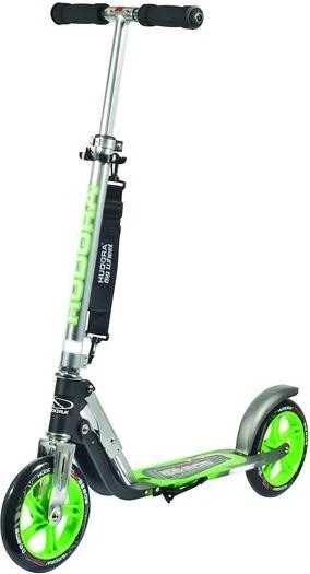 Hudora Big Wheel 205 Scooter grau/grün