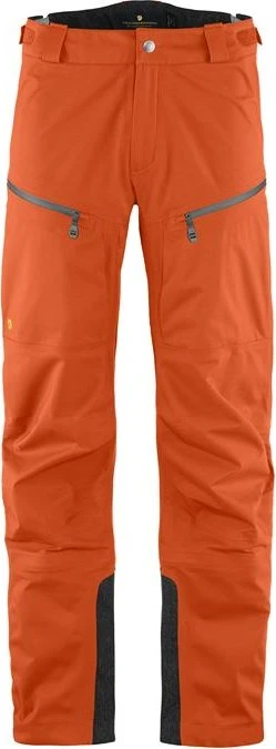 Fjällräven Bergtagen Eco-Shell Trousers Hose lang hokkaido orange (Herren)