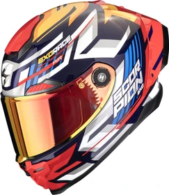 Scorpion EXO-Race Air Kobra schwarz/rot/weiß/blau