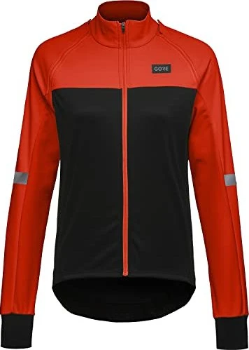 Gore Wear Phantom Fahrradjacke black/fireball (Damen)