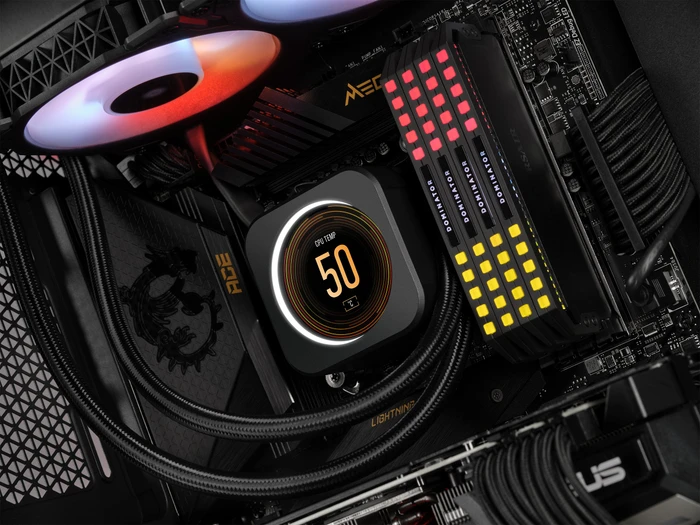 Corsair iCUE Elite LCD CPU-Kühler LCD-Display Upgrade-Kit, schwarz