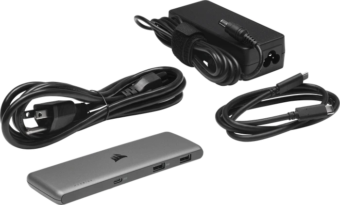 Corsair USB100 7-Port USB-C/USB-A Expansion Hub, USB-C 3.0 [Buchse]