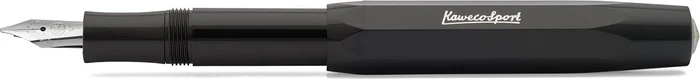 Kaweco Kalligrafie Sport schwarz, rechte Hand, 1.1mm
