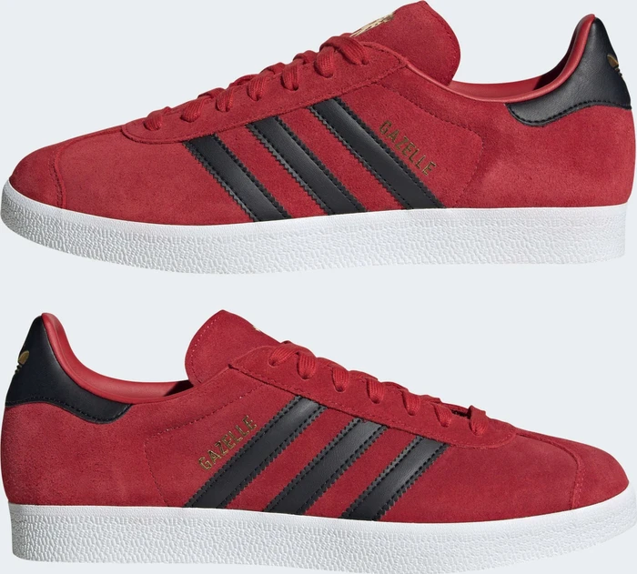 adidas Gazelle Fußball Manchester United mufc red/core black/cloud white