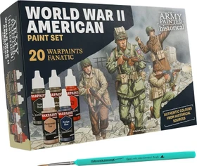 Army Painter Warpaints Fanatic Historical WWII American Farbset, 20-tlg.