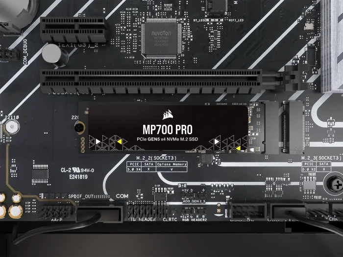 Corsair Force Series MP700 PRO 1TB, M.2 2280 / M-Key / PCIe 5.0 x4