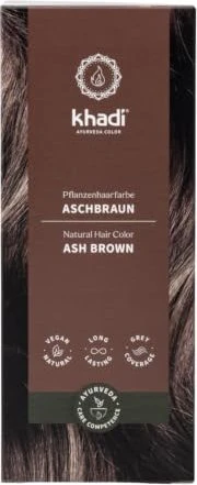 Khadi Haarfarbe aschbraun, 100g