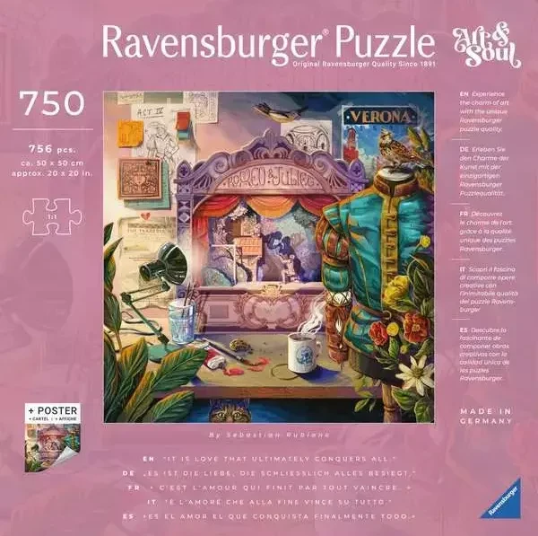 Ravensburger Puzzle Art & Soul Romeo & Juliet