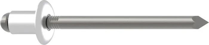 Gesipa Stahl/Stahl Flachrundkopf Blindniete 4.8x10mm, 500 Stück