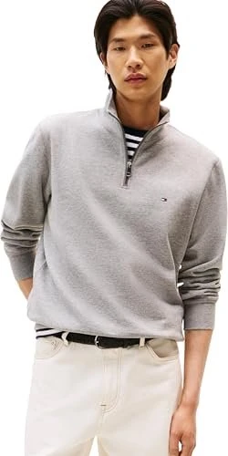 Tommy Hilfiger Fleece Sweatshirt medium grey heather (Herren)