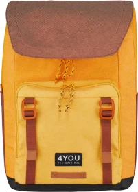 4You 4 the Bees gelb Schulrucksack