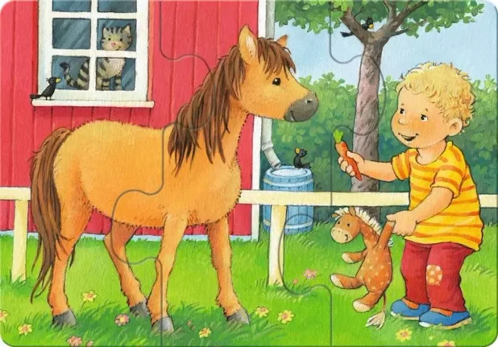 Ravensburger ministeps Mein allererstes Puzzle Streichelzoo