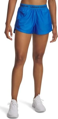 Under Armour Tech Play Up Hose kurz blue atlantis/washed navy (Damen)