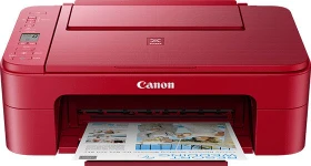 Canon PIXMA TS3352 rot, Tinte, mehrfarbig