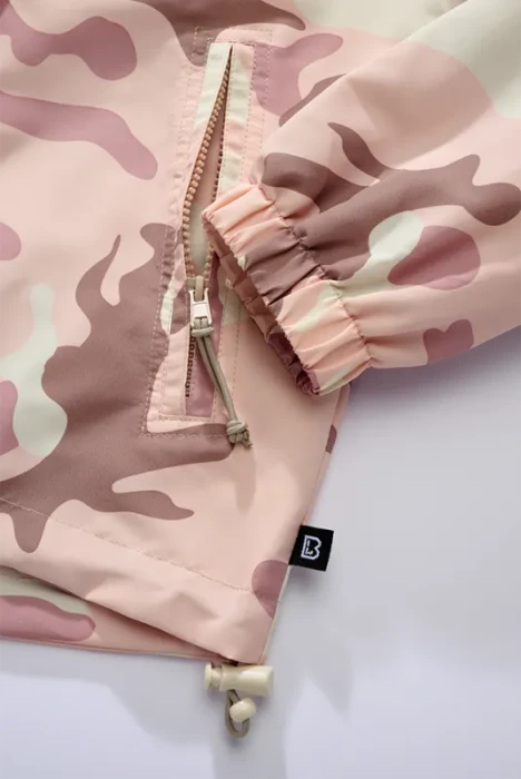 Brandit Windbreaker Summer Frontzip Jacke candy camo (Damen)