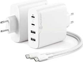 Alogic 4X100 Rapid Power 100W GaN Charger weiß