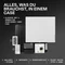 Wallhack SkyPAD SP-005 Glass Pad 5.0 Glas-Gaming-Mauspad, 510x440mm, weiß Vorschaubild