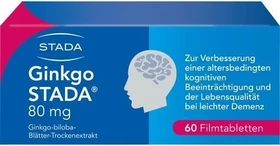 Stada Ginkgo Stada 80mg Filmtabletten, 60 Stück