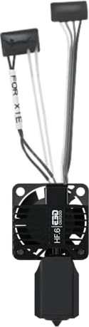 E3D High Flow ObXiDian 500 Druckdüse/Hot-End beschichtet für Bambu Lab X1E, 0.6mm