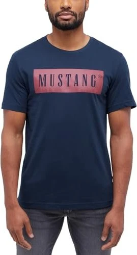 Mustang Austin T-Shirt kurzarm navy (Herren)