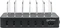 Manhattan 6-Port USB-Ladestation schwarz Vorschaubild
