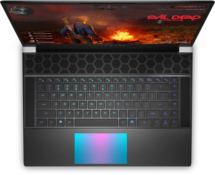 Dell Alienware x16 R1, Lunar Silver, Core i9-13900HK, 32GB RAM, 1TB SSD, GeForce RTX 4080, DE