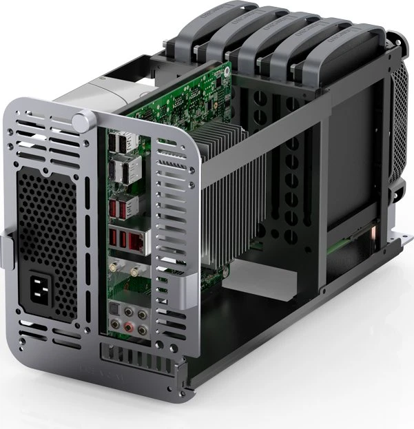 Jonsbo N1, grau, Mini-ITX