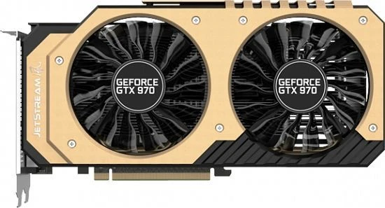 Palit GeForce GTX 970 JetStream, 4GB GDDR5, DVI, Mini HDMI, 3x mDP