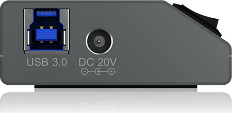 RaidSonic Icy Box IB-HUB1701-C3 USB-Hub, 7x USB-A 3.0, USB-B 3.0 [Buchse]