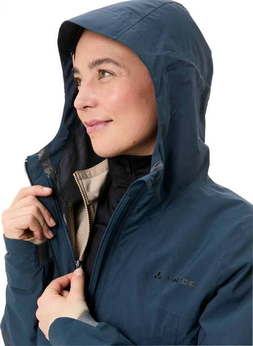 Vaude Yaras 3in1 Fahrradjacke dark sea/linen (Damen)