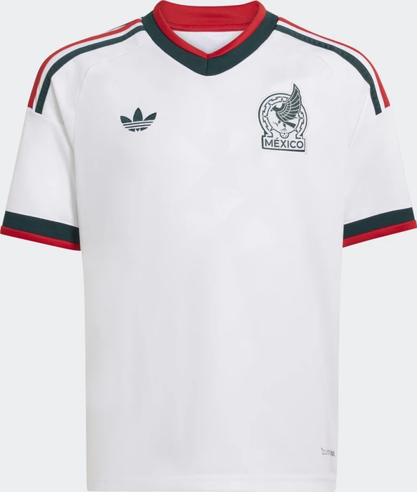 adidas FIFA WM 2026 Mexiko Auswärtstrikot kurzarm weiß (Junior)