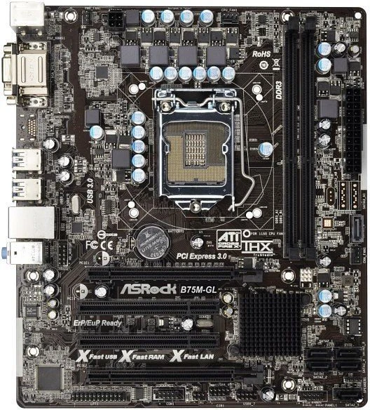 ASRock B75M-GL (Intel 1155)